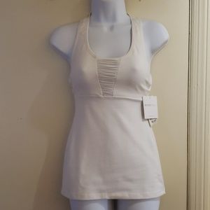 NWT White Beyond Yoga Athletic Top